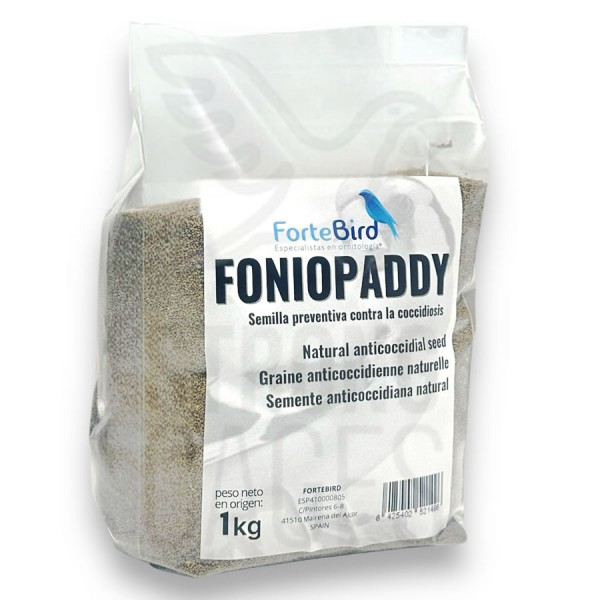 Foniopaddy Fortebird - semilla anticoccidiosis Seeds