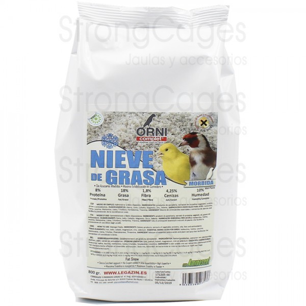 Nieve de grasa Legazín 2 kg Food for goldfinches and wild birds