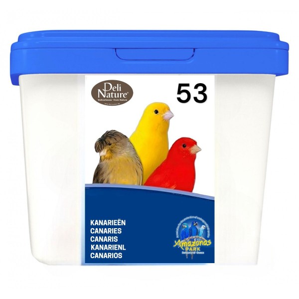 Mixt. Canario Extra nº53 Deli Nature cubeta de 2,5 kg  Canary food