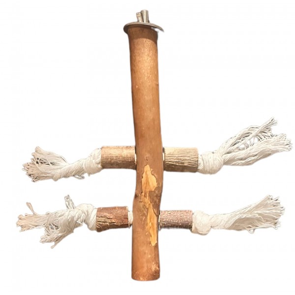 Juguete Percha con cuerda psitacidas Bird Toys