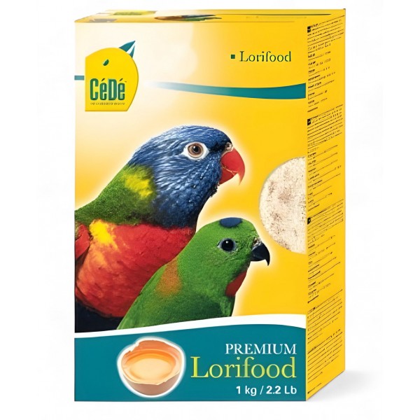 CéDé Premium Lorifood 1Kg Comida para loris