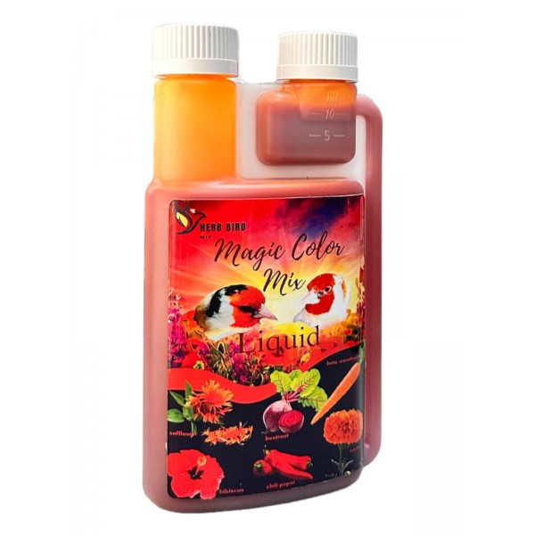 Líquido de color mágico para jilgueros (300 ml) Colorante aves