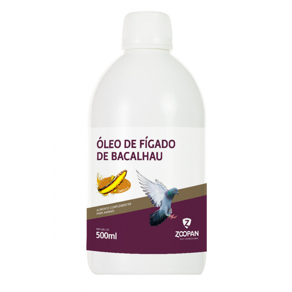 Aceite de Hígado de Bacalao 500ml (apto para pájaros) Otros