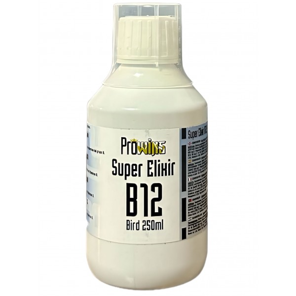 Prowins Super Elixir 12 Bird (potente estimulante que aumenta la vitalidad en los Pájaros) Complejos vitaminicos 