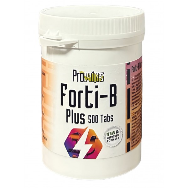 PROWINS Forti B Plus 100 unds (píldoras fortificantes para palomas) Complejos vitaminicos 