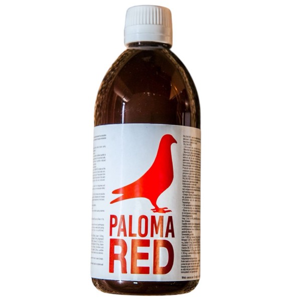 PALOMA RED 500 ml (potencia y la resistencia muscular durante el esfuerzo) Complejos vitaminicos 