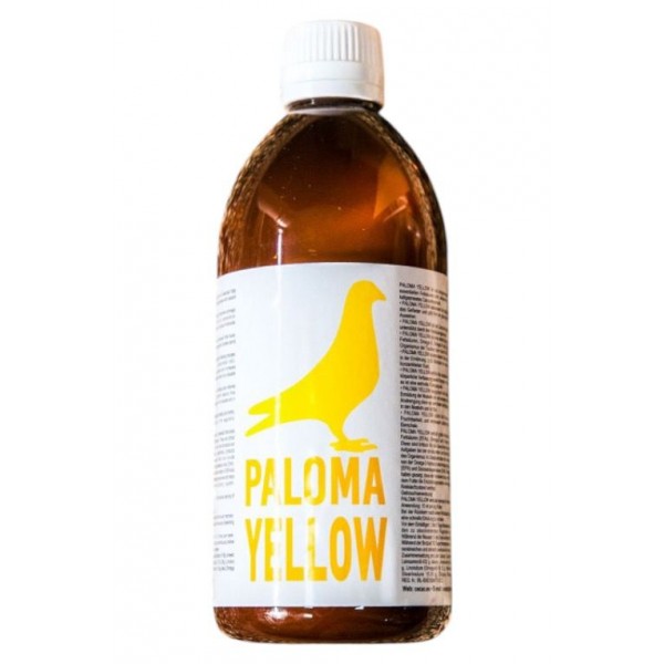 PALOMA YELLOW 500 ml (Ácidos Grasos Esenciales derivados de Aceite de Linaza y reforzado con Hidróxido de calcio, comprimido en frío) Complejos vitaminicos 