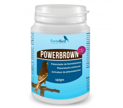 PowerBrown | El potenciador perfecto de feomelaninas para el plumaje de sus aves