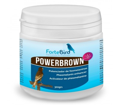 PowerBrown | El potenciador perfecto de feomelaninas para el plumaje de sus aves