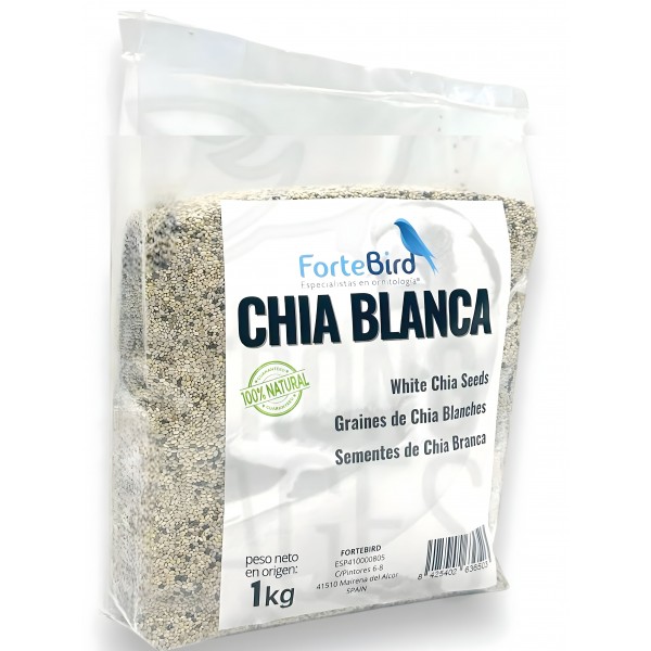 Chia Blanca Fortebird Seeds