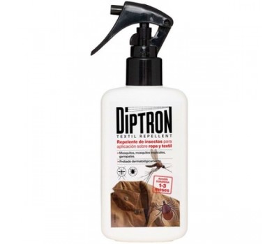 Diptron - Repelente de insectos para ropa y textil en spray 100 ml