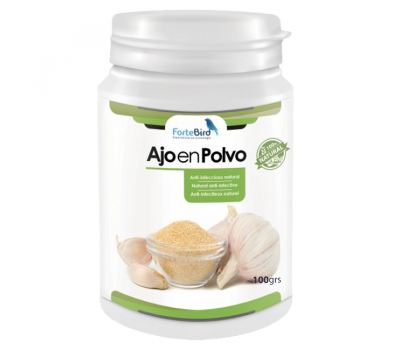 Ajo en Polvo 100% | Antiinfeccioso para aves