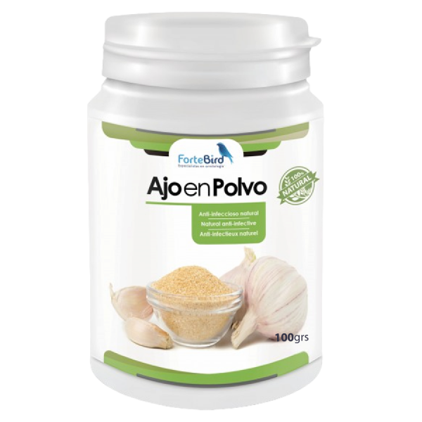 Ajo en Polvo 100% | Antiinfeccioso para aves Antiinfecciosos