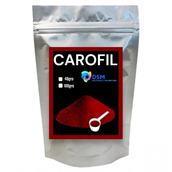 Carofil Rojo StrongCages  Colorante aves