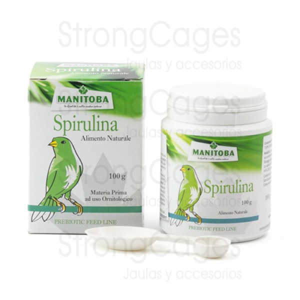 Spirulina (Manitoba) 100 gr. Bird coloring